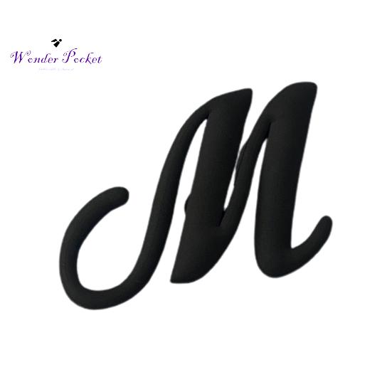 Englischer Buchstabe Tasche Handtasche Loch Charm Strandtasche Dekoration Weiches EVA AZ Alphabet Buchstabe DIY