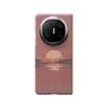 For Mate X6 X5 Carbon Fiber Luxury Solid Color Magnetic Cover Dropping Shockproof Slim Anti-Fingerprint Embossed Phone Case