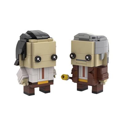 Building Block Compatible With 79262 Rocky Mobius Square Head Building Block