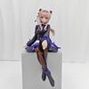 Game Arknights Lin Figure Sitting Noodle Stopper Anime Figure Action Figurine Model Collectible Ornaments Decoration Doll Toy