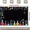 2D Chemistry Experiment Themed Photo Booth Background Cloth