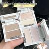NOVO Dual-Color Contour & Highlight Palette: 3D Contouring, Matte Highlight, Nose & Shadow All-in-One Solution