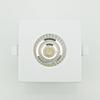 Spot LED Downlight 6W carré fixe étanche IP65