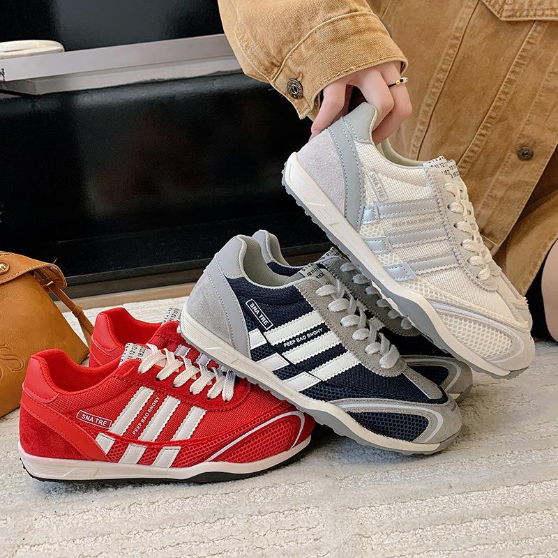 [Youshilai] Autumn New German Training Shoes Women's 2025 Casual Sports Shoes Soft Sole Lightweight and Versatile Forrest Gump Shoes Women