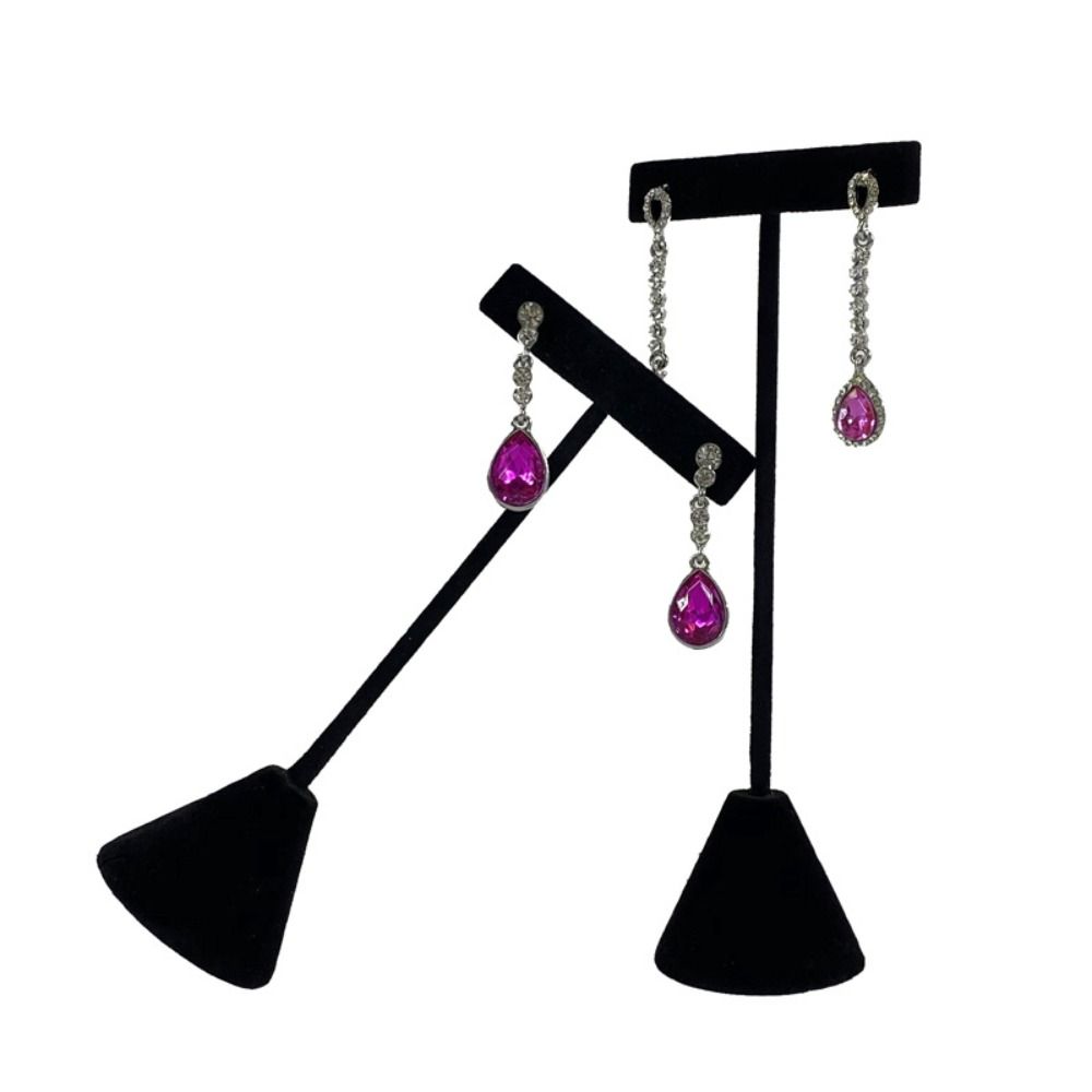 Ins Velvet Earrings Display Rack Exquisite Earrings Display Stand Earrings Holder  Jewelry Display