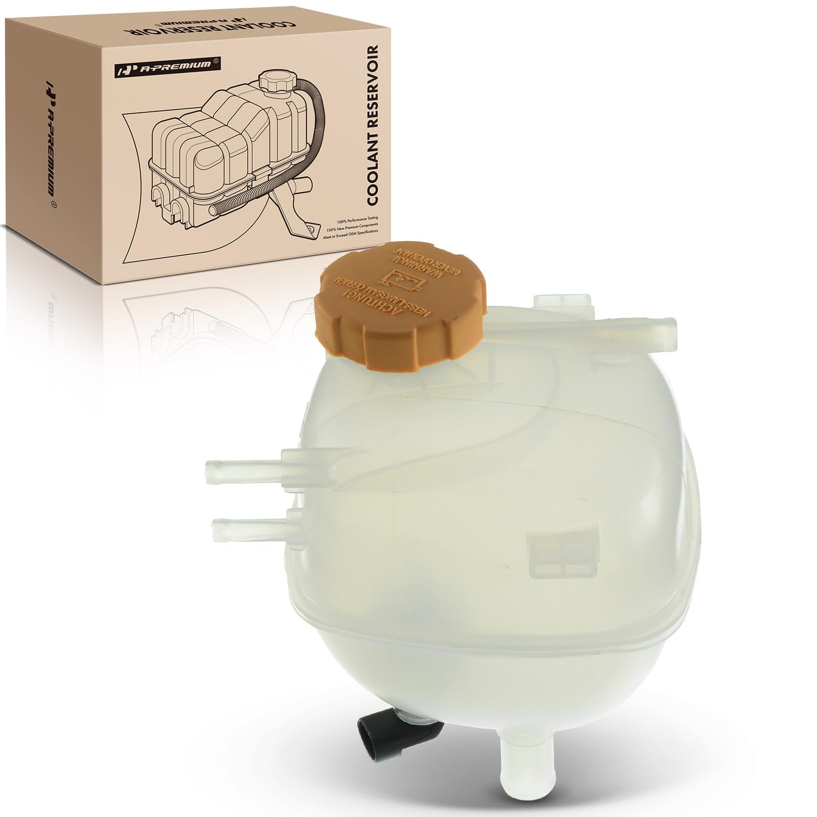 

A-Premium Расширительный бачок системы охлаждения двигателя [С крышкой и датчиком] Для Saab 9-3