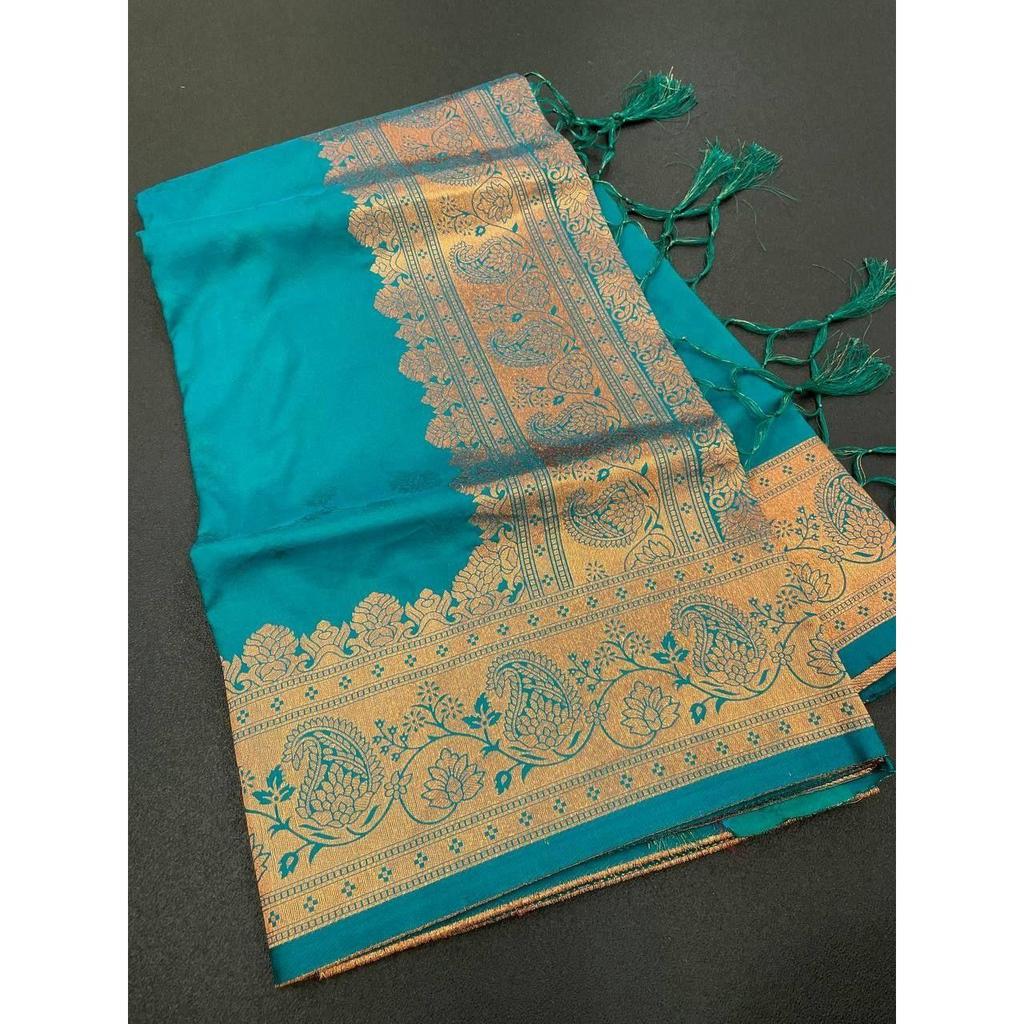 This Beautiful Saree Is Elegantly Decorated with Gorgeous Solid Jacquard Weave That Gives a Perfect Look To the Outfit.