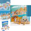 Noahs Ark Wooden Block Set For Early Childhood Cognitive Development