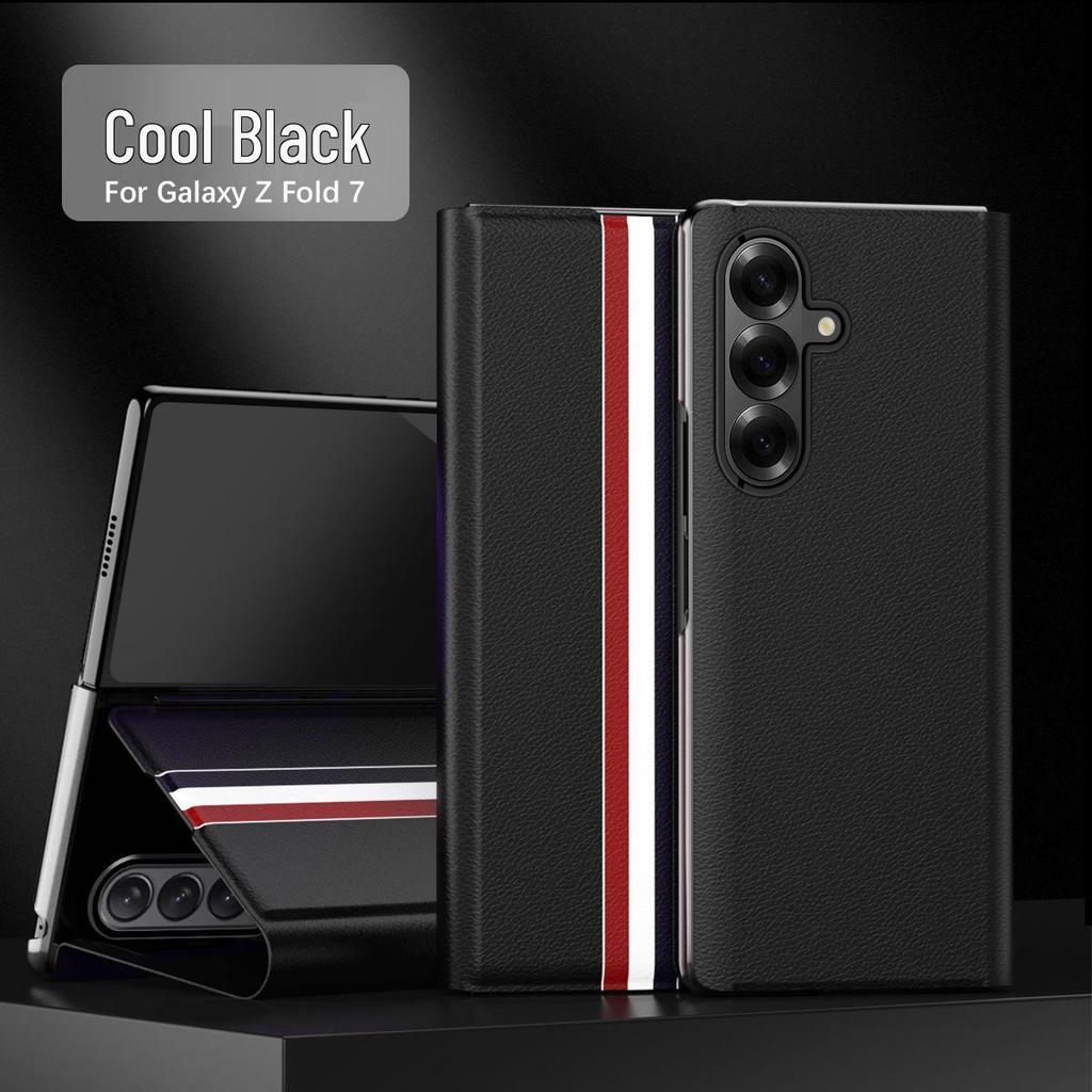 Samsung Z Fold5/Z Fold4 Business Leather Card Slot Case