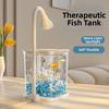 Creative Landscape Fish Tank INS Small Betta Fish Tank Practical Mini Desktop Fish Tank  Kids