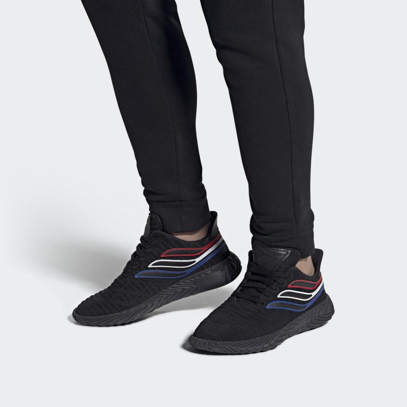 adidas Sobakov 'Black Royal Scarlet' EE5623