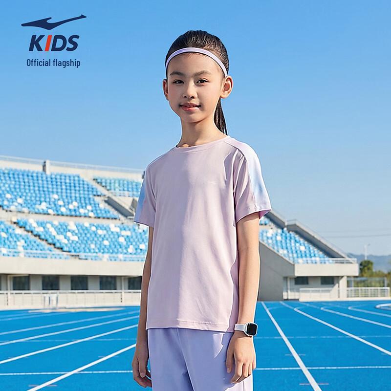 ERKE Kids  UV50+ Quick-Dry Short Sleeve T-Shirt 160