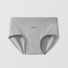 Women's 10A Antibacterial Cotton Mid-Waist Printed Panties - Minimalist Cold Style