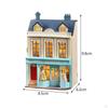 Dollhouse Miniature with Furniture Kits Woodcrafts Toy Collectibles Ornaments 3D Wooden Puzzle for