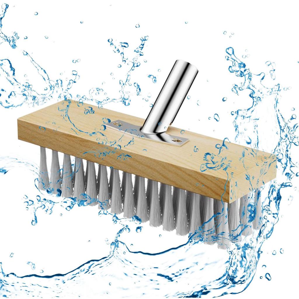 Floor Brush Head for Cleaning Patios And Garage Areas