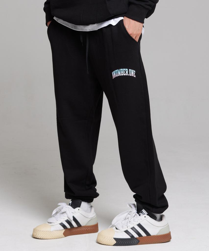 CREAM SODA LAB Lab Nno1 Prism Logo Training Jogger Pants Black