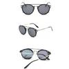 Fashion Round Frame Sunglasses Eyeglasses For Men Women With UV400 Shielding And Outdoor Motorcycling Driving Eyewear