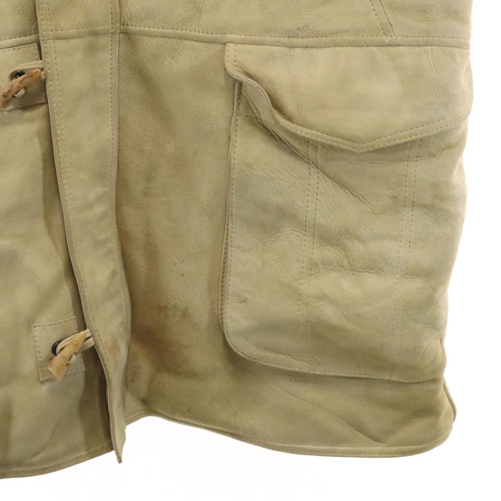 DOWN UNDER INTERNATIONAL 80s 90s Old Mouton coat XL beige Men's Used