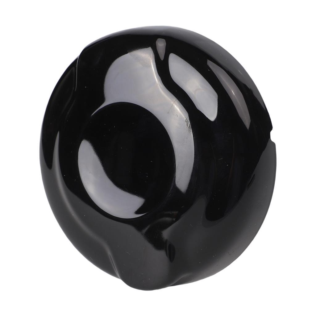 Car Upgrade Fits 2.0L Capacity Glossy Black Trim Protective Glossy Tank Cover 2.0L Fuel Cap Vehicle Aesthetics Upgrade