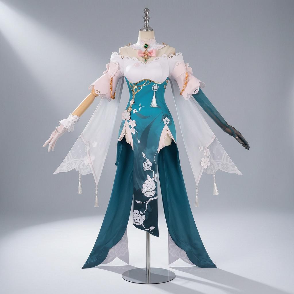 Honkai Star Rail Ruan Mei Cosplay Outfit With Stylish Design For Anime Conventions