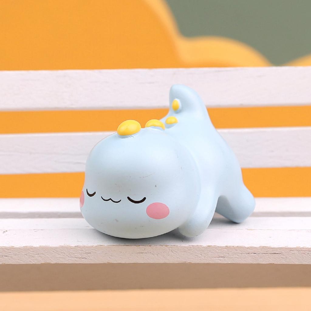 Harz Tierfigur Miniaturfigur Niedliche Schreibtischdekoration Büroausstellungsdekor für Büro