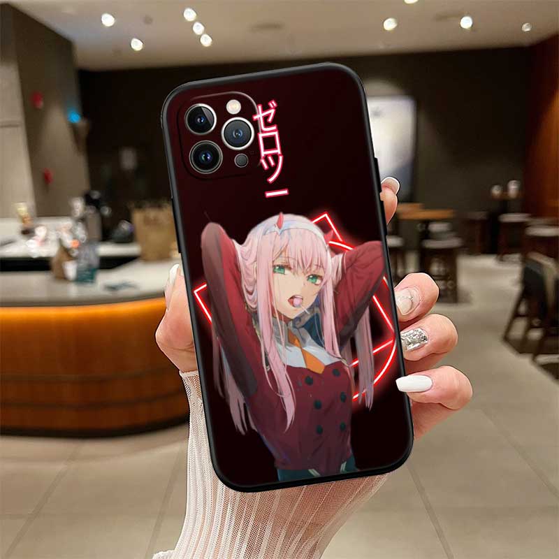 UP50 Zero Two Phone Case for OPPO A40 A60 A80 A15 A16 A16K A12 A17 A17K A54 A54S A53 A53S A55 A56 A57 A98 F23