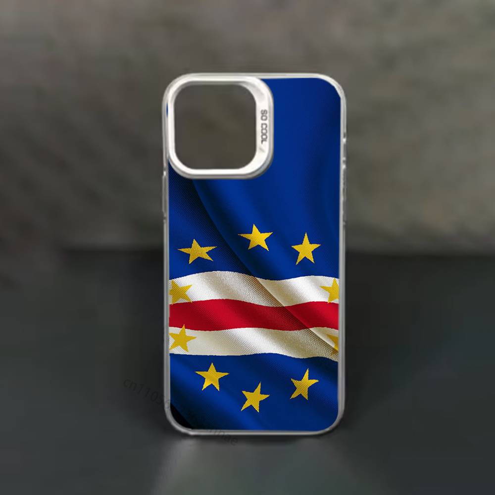 Cape Verde Phone Case for iPhone 15 16 Pro Max Air SE 11 13 Pro 14 Plus 12 11Pro 15Pro Max 16e Cover