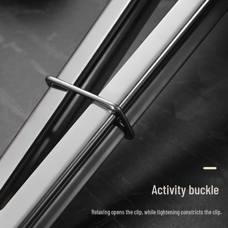 12-inch 410 Stainless Steel Food Tongs