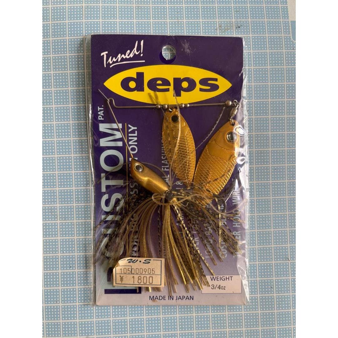 Used deps B CUSTOM Lure Gold 3/4oz