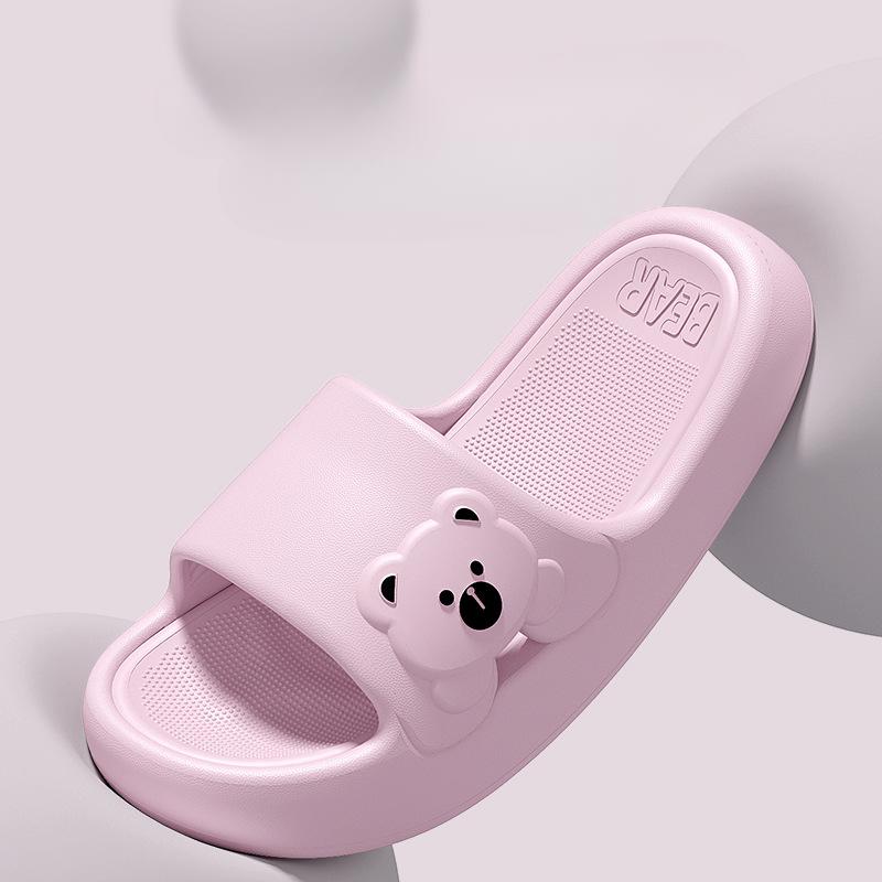 EVA Hausschuhe für Damen, Indoor Zuhause, Badezimmer, Rutschfest, Sommer Outdoor-Bekleidung, Sandalen mit dicker Sohle