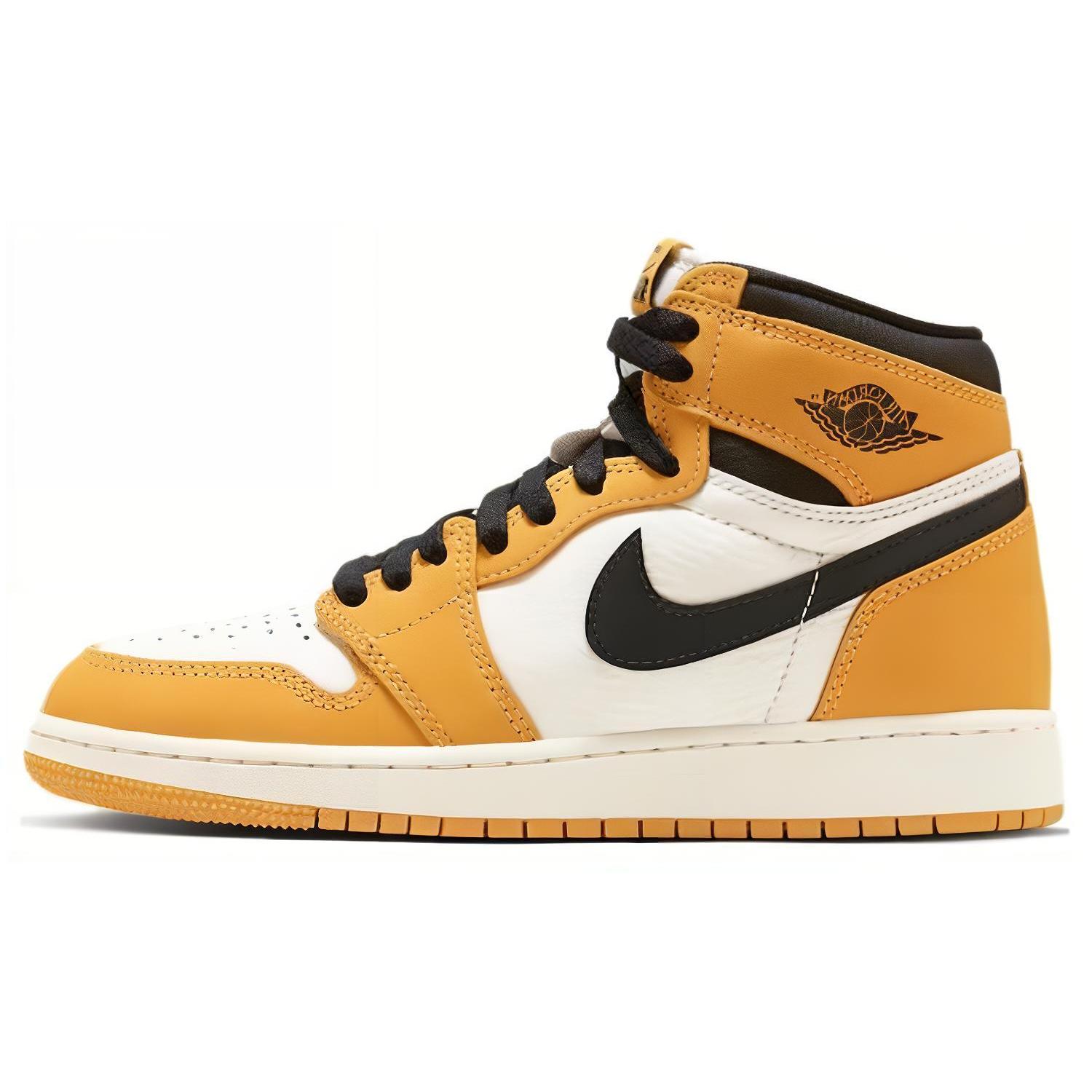 Jordan 1 Retro High OG Yellow Ochre GS FD1437-701 39
