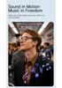 V6 Max Bluetooth Smart Glasses: Music, Calls, AI Assistant, UV Photochromic Lenses for Outdoor Sports