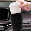 Automotive Cup Holders Multipurpose Air Vent Water Bottle Holder Black Beverage Holder Portable Water Cup Stand For Seat Backs