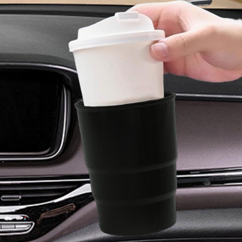 Automotive Cup Holders Multipurpose Air Vent Water Bottle Holder Black Beverage Holder Portable Water Cup Stand For Seat Backs