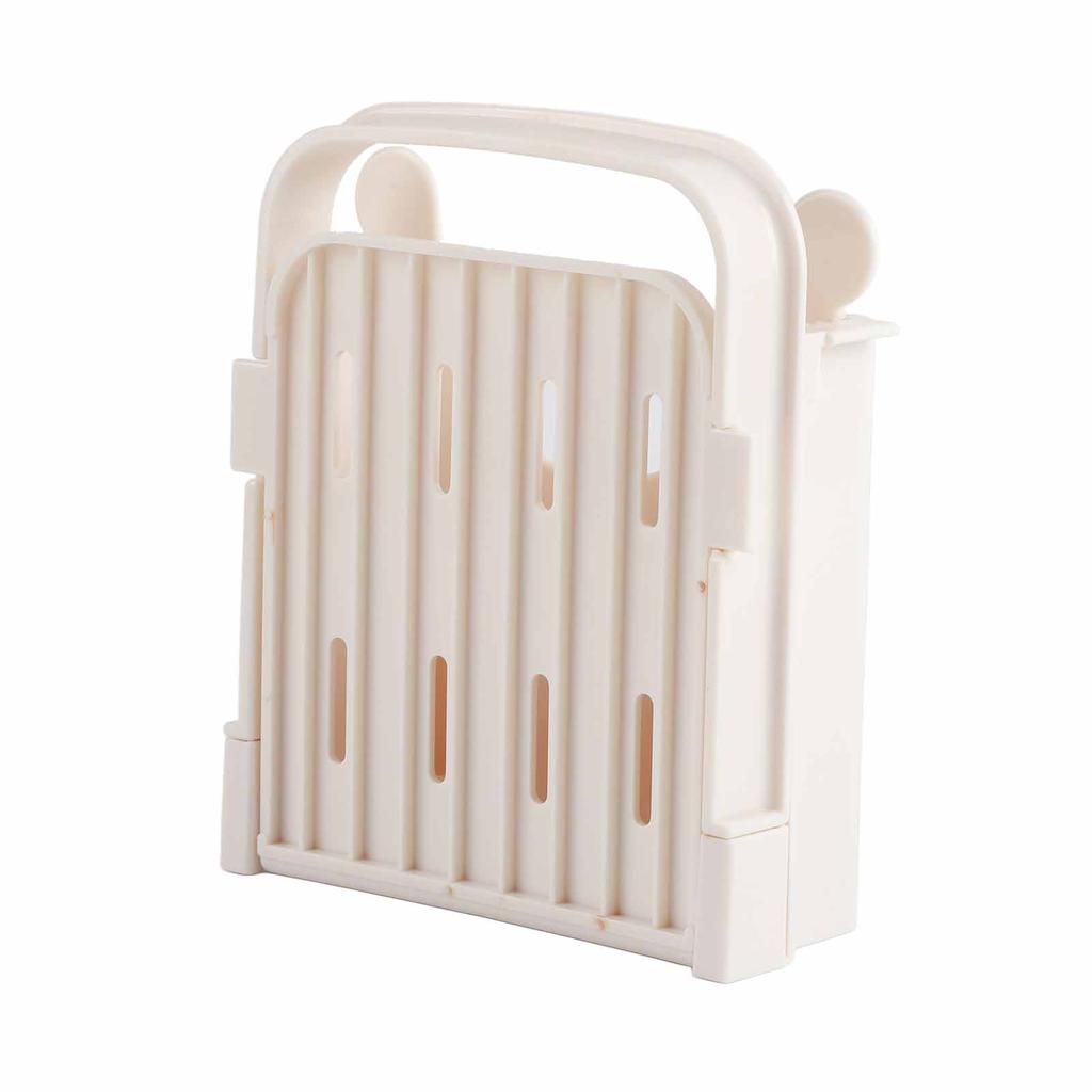 Toast Grater Adjustable Bread Cutter Foldable Bread Cutting Tool Plastic Loaf Grater