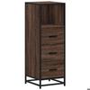 VidaXL Bathroom Cabinet Brown Oak 35x37.5x100 Cm Engineered Wood, Bathroom Storage Cabinet, Cupboard of 849253