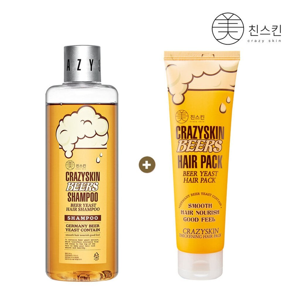 [Crazy Skin] Hair Clinic Styling Program 1 Shampoo + 1 Hair Pack