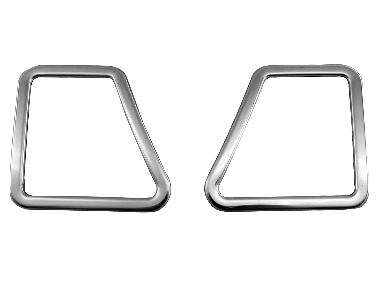 

BRIGHTZ Finish Stainless Steel Plated Defroster Ring for Wake LA 710 Ultra-Mirror (2-Piece) LA700S, LA710S, LA700, LA710, A700, A710, 700,