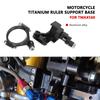 For TMAX 560 Tmax560 New Titanium Ruler Bracket Base Motorcycle Steering Shock Absorber Stabilizer Shock Absorber Bracket Kit