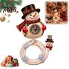 Xmas Party Decoration Supplies Christmas Projector Light, USB Powered Snowman Ceiling with 6 Patterns, Cozy Warm Lighting for Holidays Flexible