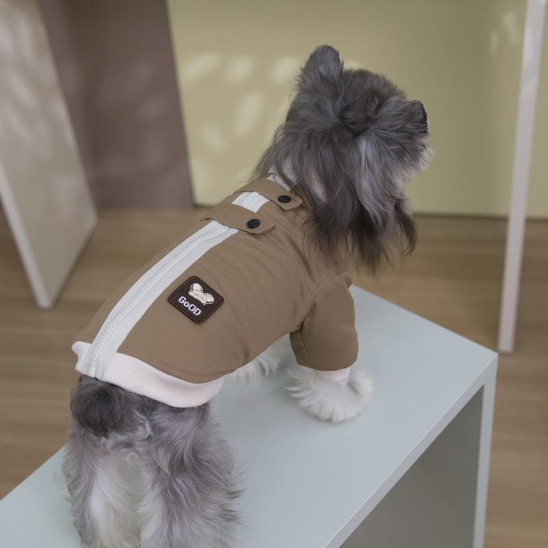 Pet Dog Cotton Blend Coat Small Breeds Casual Two-Leg Outerwear Fall Winter All Season