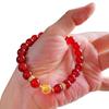 Vintage High Quality 7A Pigeon Blood Chalcedony Bracelet Bracelet Female