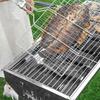 Grill Basket bbq net BBQ Basket Large Folding Grill Basket with Removable Handle.Grill Baskets for Outdoor Grill