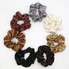 Kadın İpek Scrunchie Elastik El Yapımı Çok Renkli Saç Bandı At Kuyruğu Tutucu Kafa Bandı Saç Aksesuarları