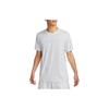 T Shirts Men's Light Gray Crew Neck Moderate Straight Fit (Unisex) T-Shirts DM6410 051