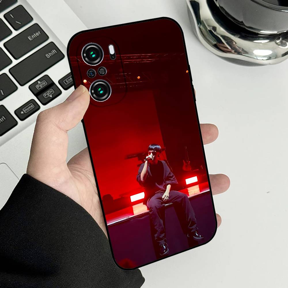 Singer H-MiloS J Phone Case Black Phone Case For Xiaomi 11 12 Redmi Note 11 5G 8T 9A 9 10T Note8Pro Note9 12S Ultra
