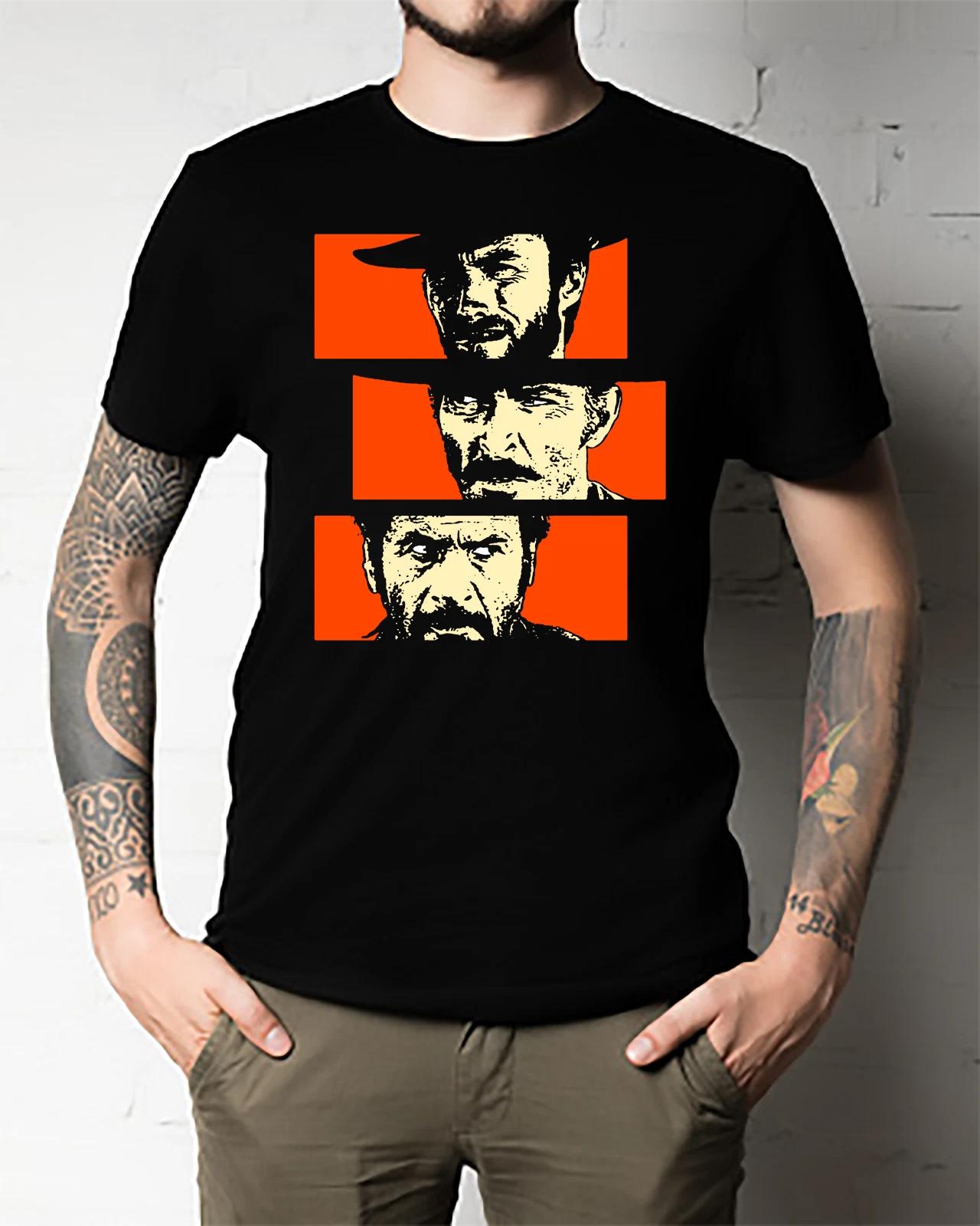 Men s and Women s T-shirts Blondie, Angel Eyes, Tuco Pullover XL