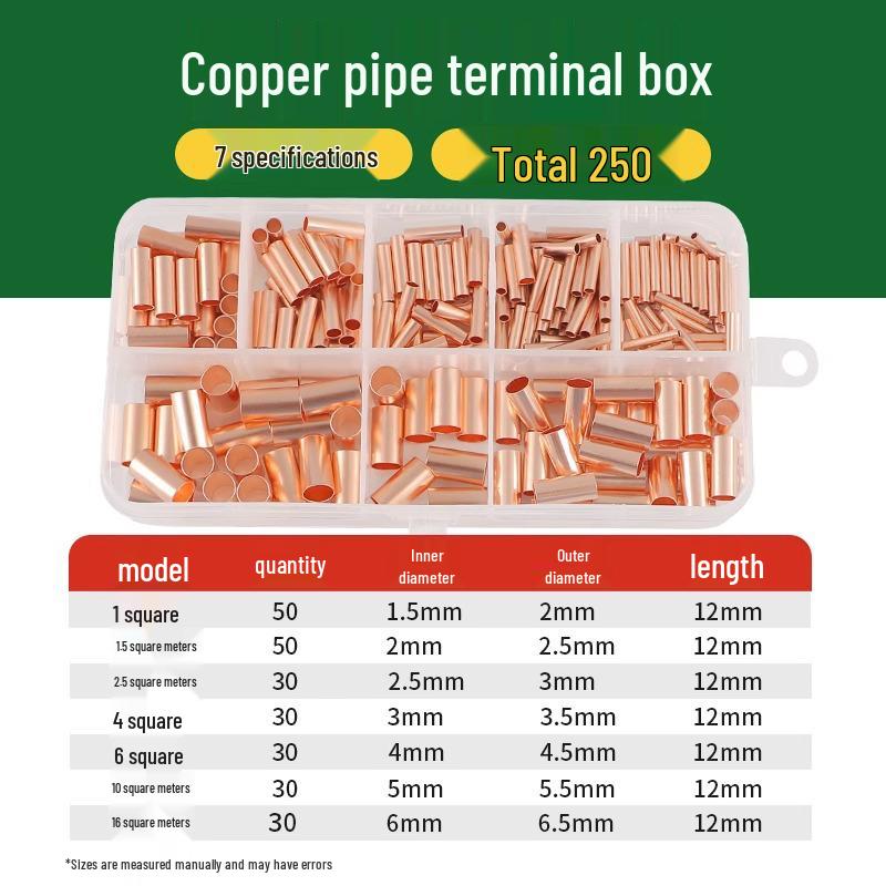 Tubular Needle Terminal Set: RV Crimp Pliers & SV/OT/UT Copper Lugs
