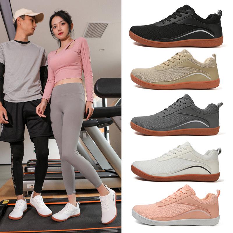 Unisex atmungsaktive Barfußschuhe mit breiter Zehenbox, Ganzjahres-Sport- & Freizeit-Outdoor-Schuhe