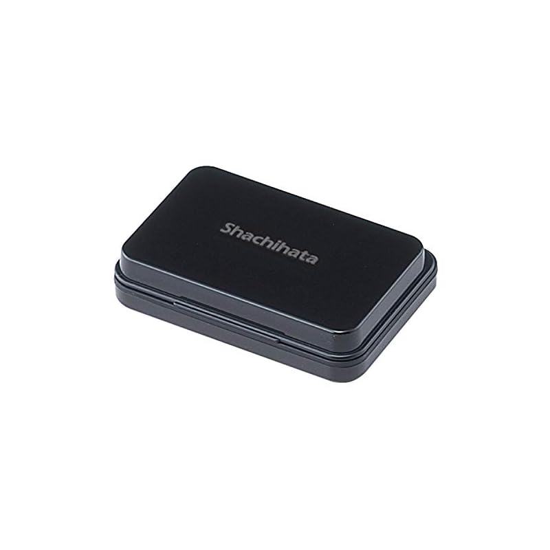Shachihata Stamp Pad, Small, Black